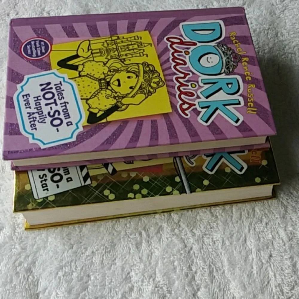 Dork Diaries Set 7 and 8 Hard Covers Book